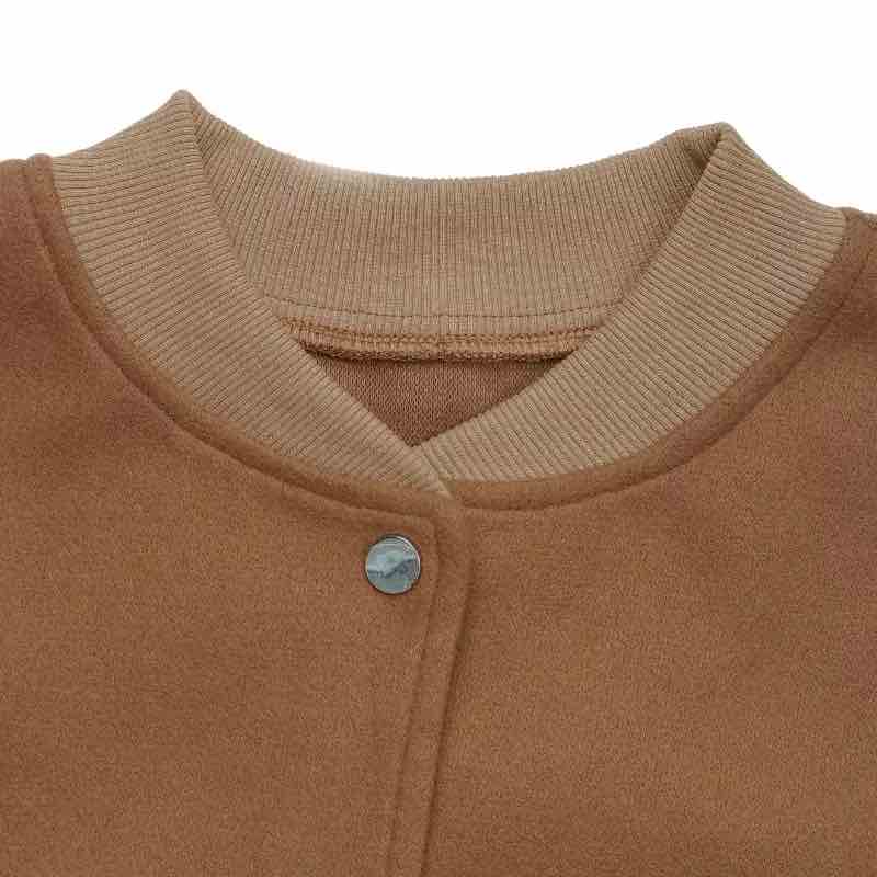 Madeleine Contrast Pocket Bomber Jacket – Regular Fit Long Sleeves | Dorvelli