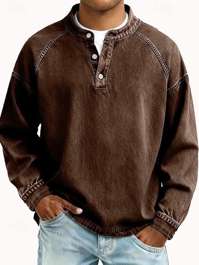 Men’s Henley Jumper