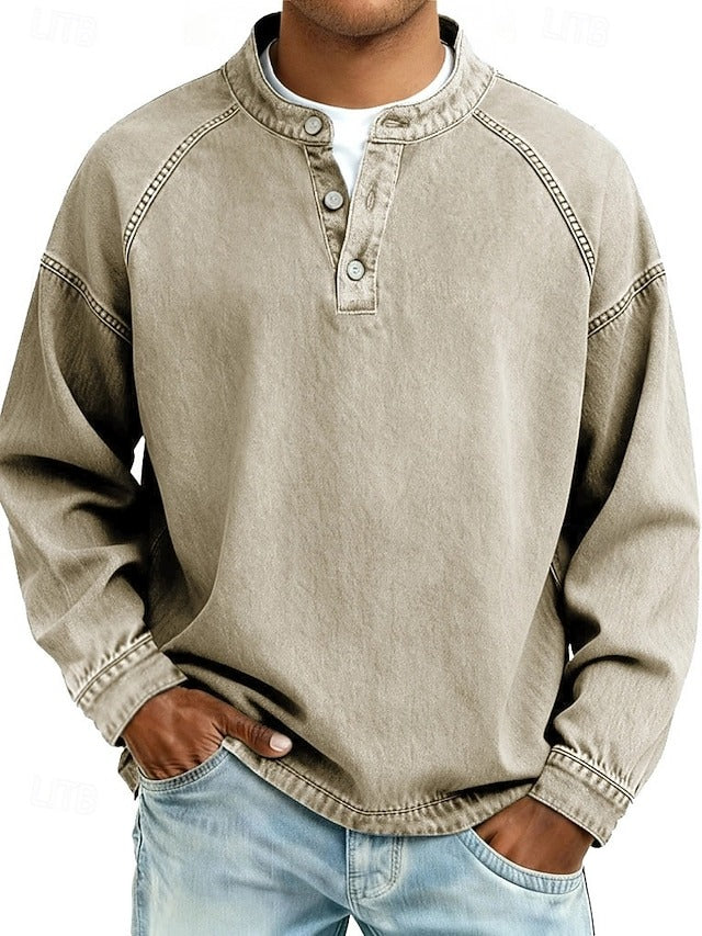 Men’s Henley Jumper