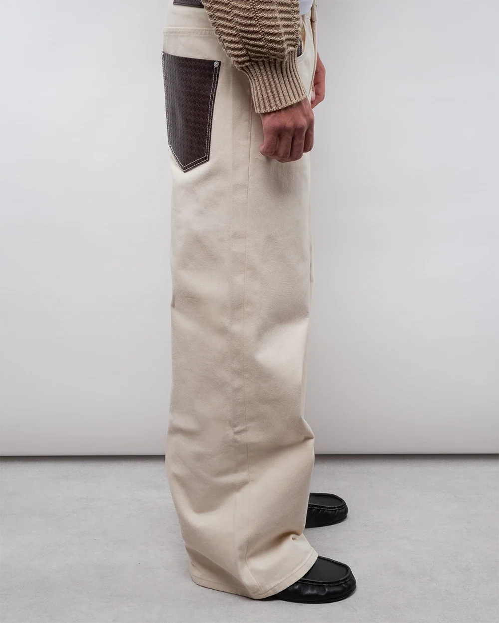 Ottilie Wide-Leg Jeans – Ecru