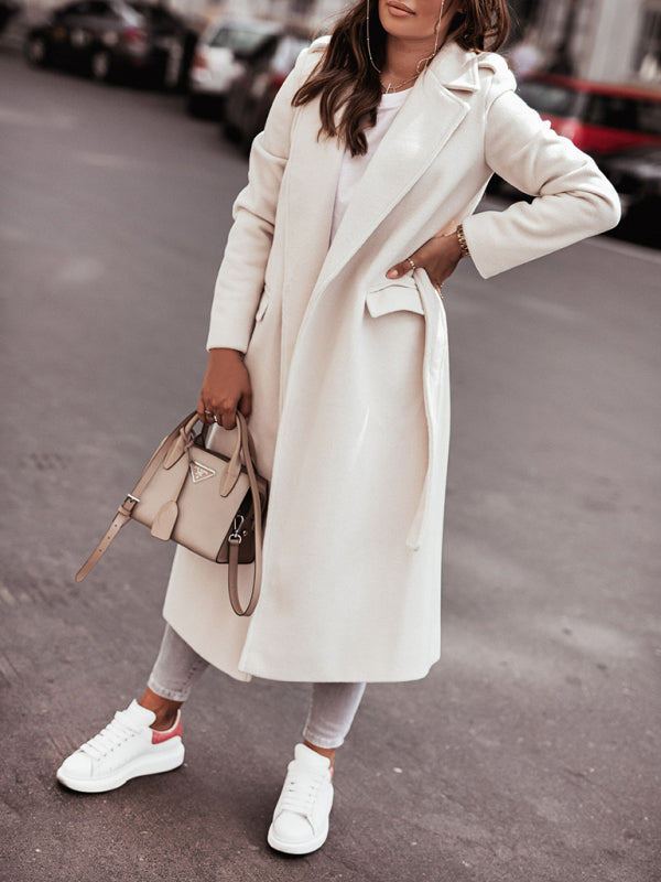 Philippa Belted Wrap Coat