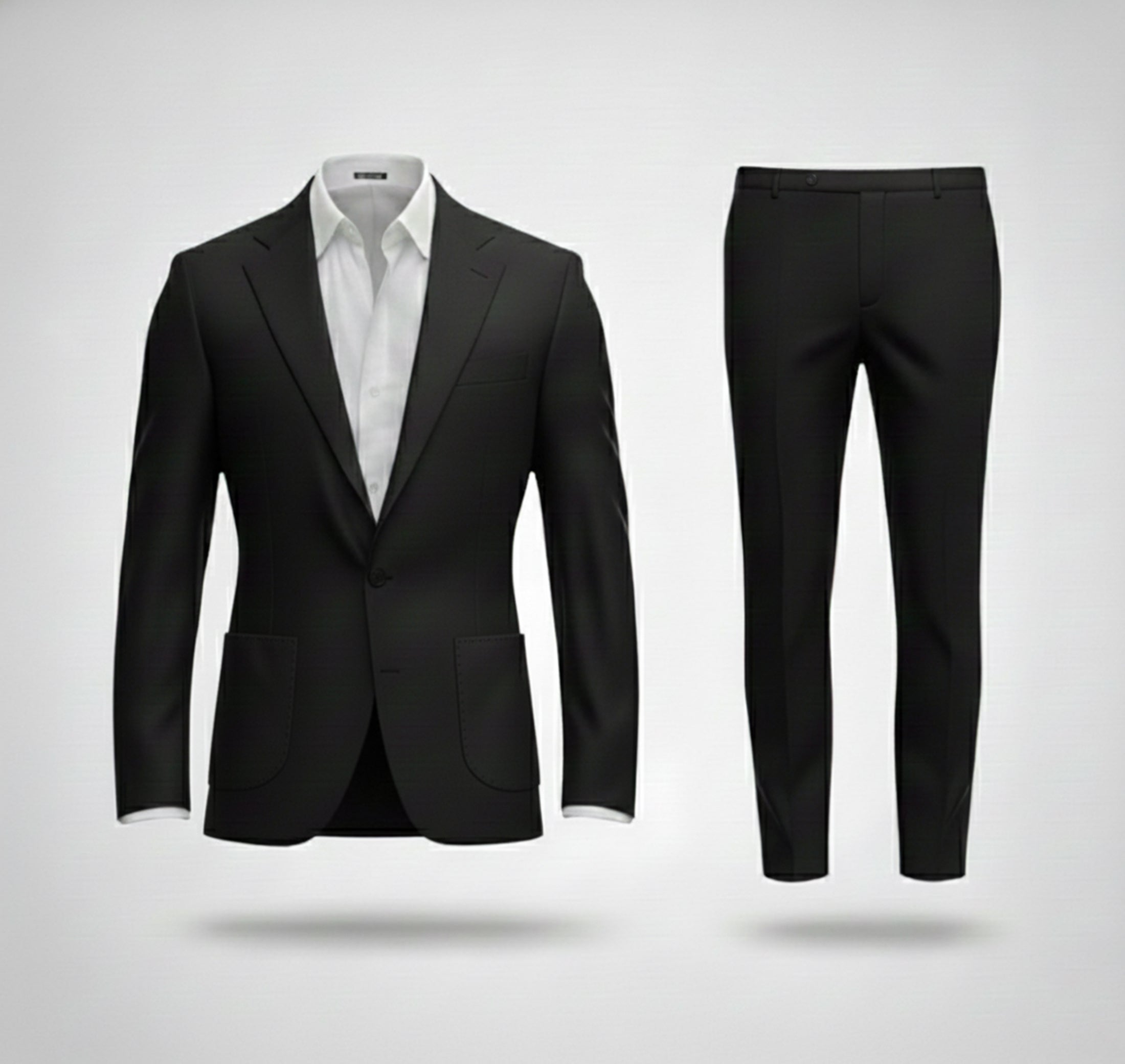 Dorvelli | Men’s Slim Suit Set – Digital Print Comfort