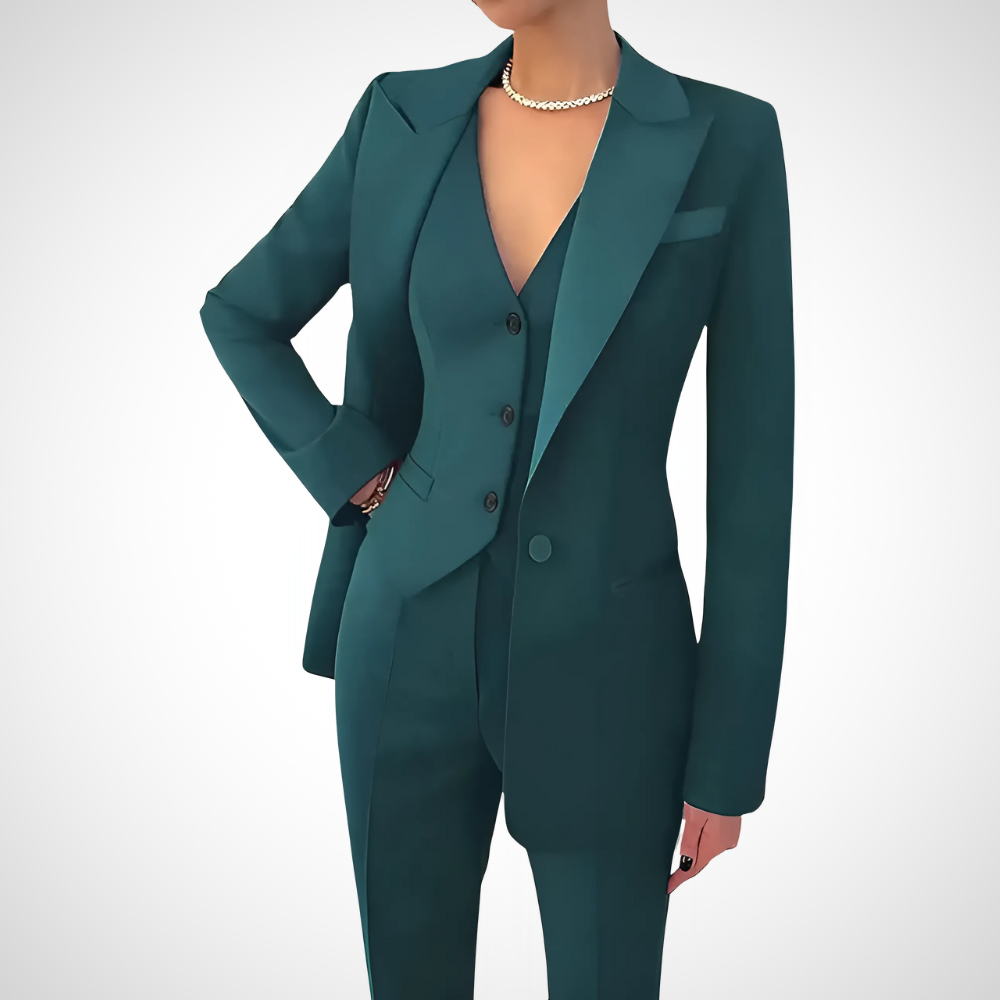Veronika Three-Piece Suit – Green