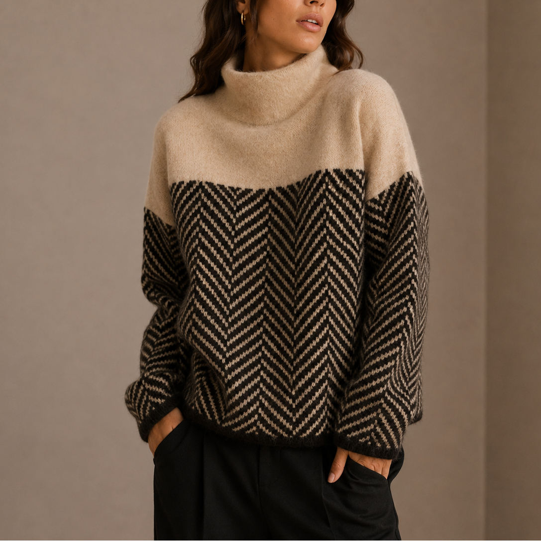 Women's Herringbone Jumper