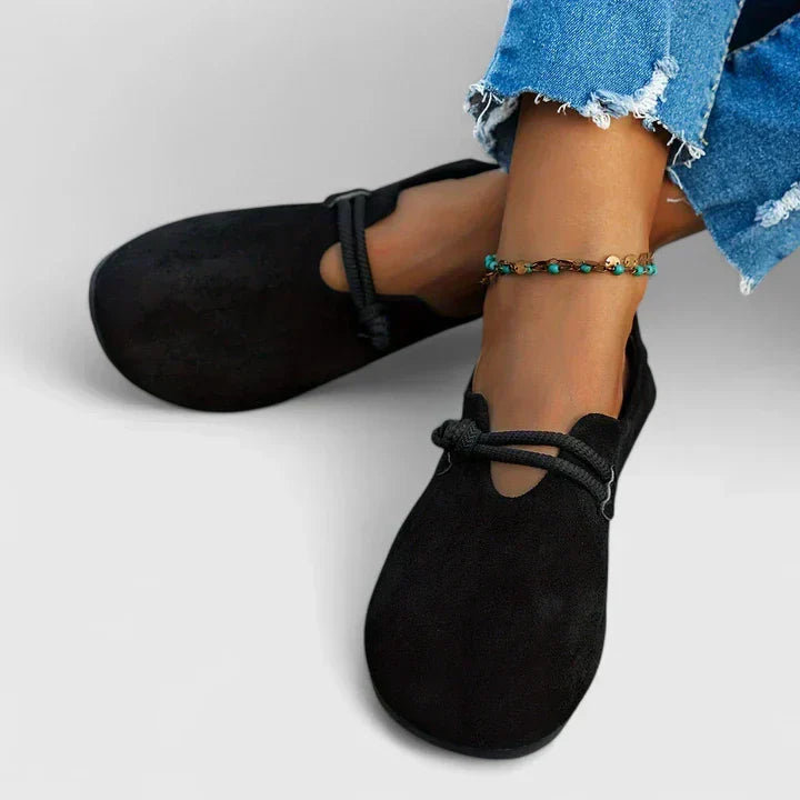 Dorvelli | Women’s Loafers – Drawstring Slip-On Flats