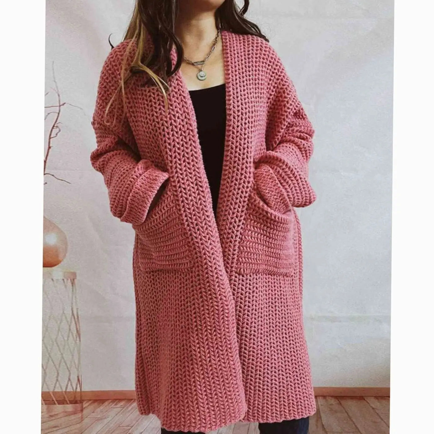 Women's Longline Cardigan