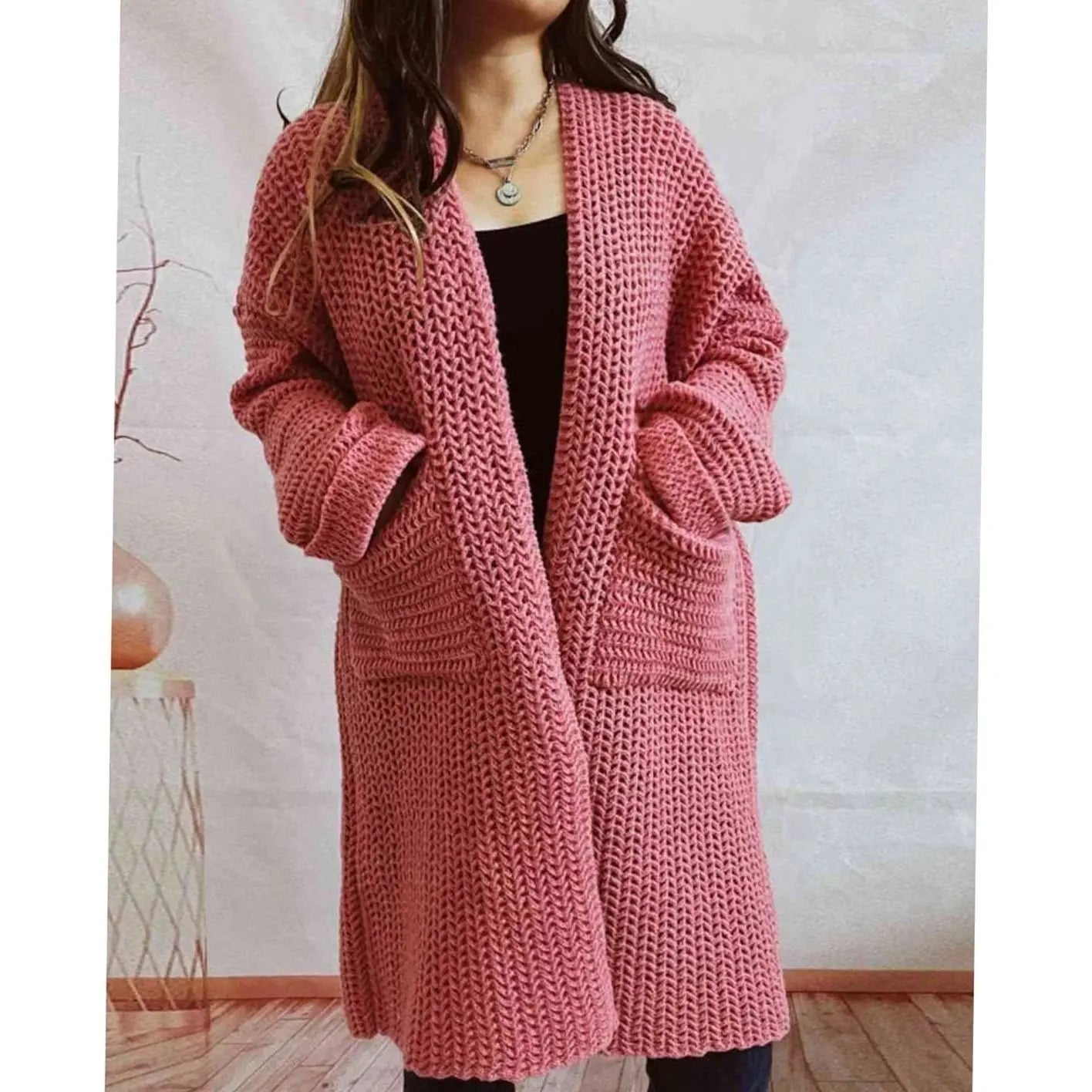 Women's Longline Cardigan