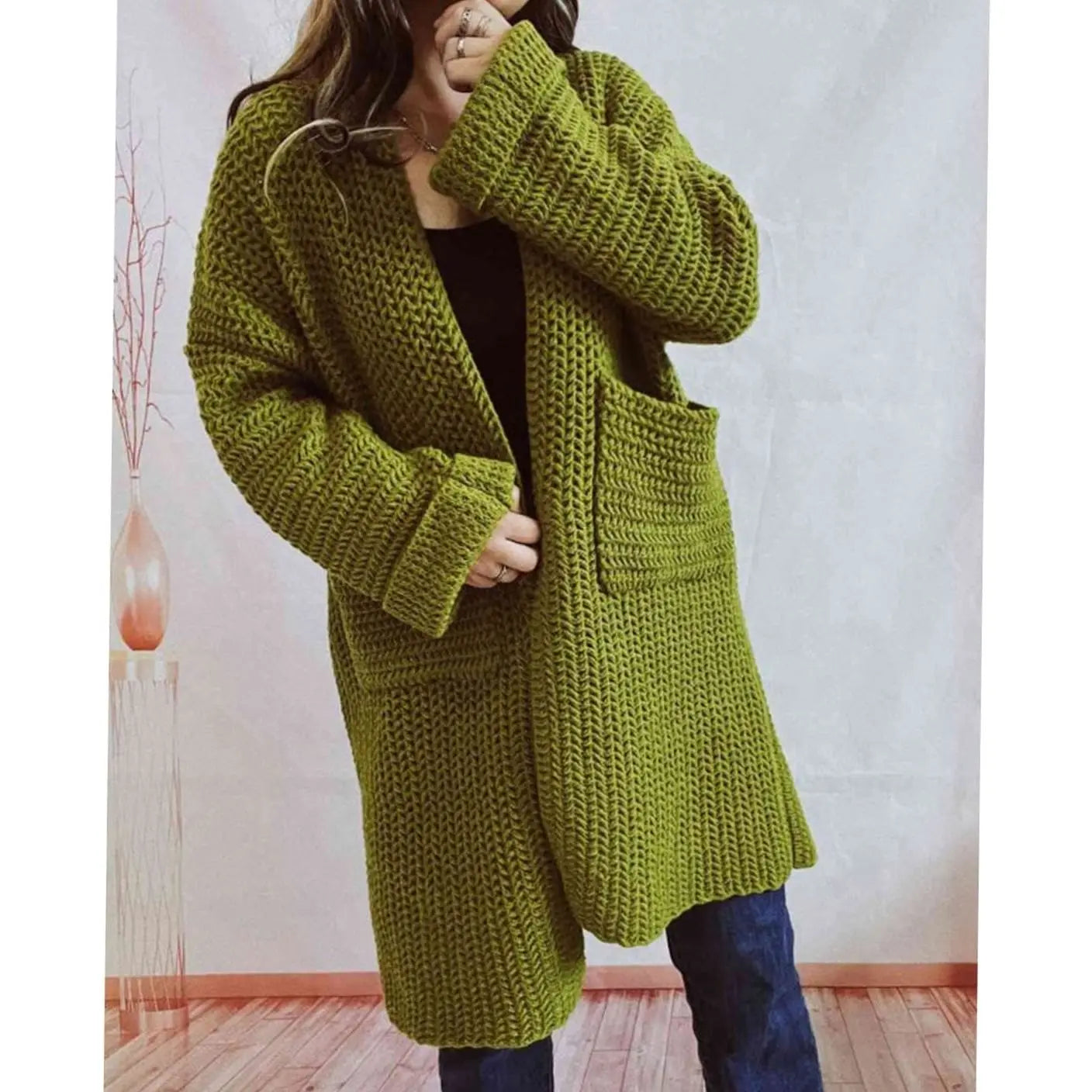 Women's Longline Cardigan