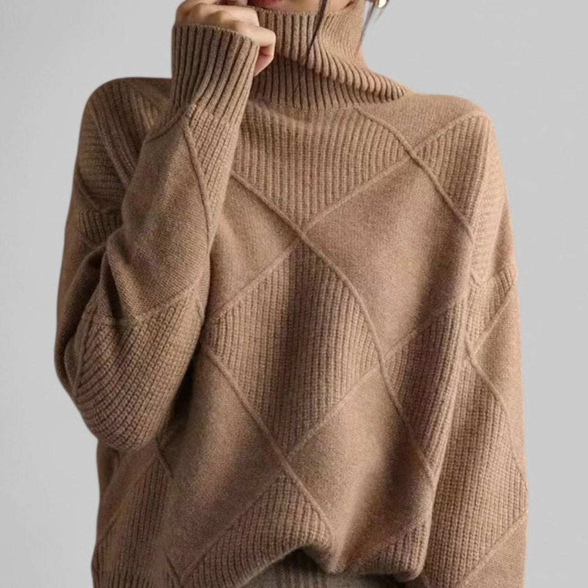 Women’s Diamond Knit Jumper