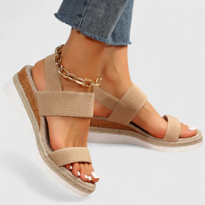 Dorvelli | Women's Sandals – Cushioned Comfort - Brown