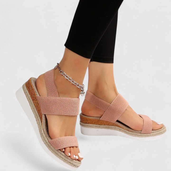 Dorvelli | Women's Sandals – Cushioned Comfort - Pink