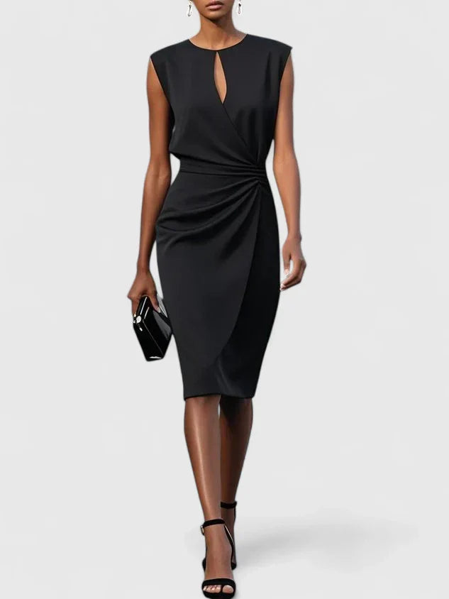 Dorvelli | Women's Dress – Sophisticated Silhouette - Black