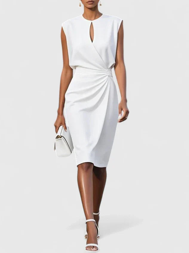 Dorvelli | Women's Dress – Sophisticated Silhouette - White