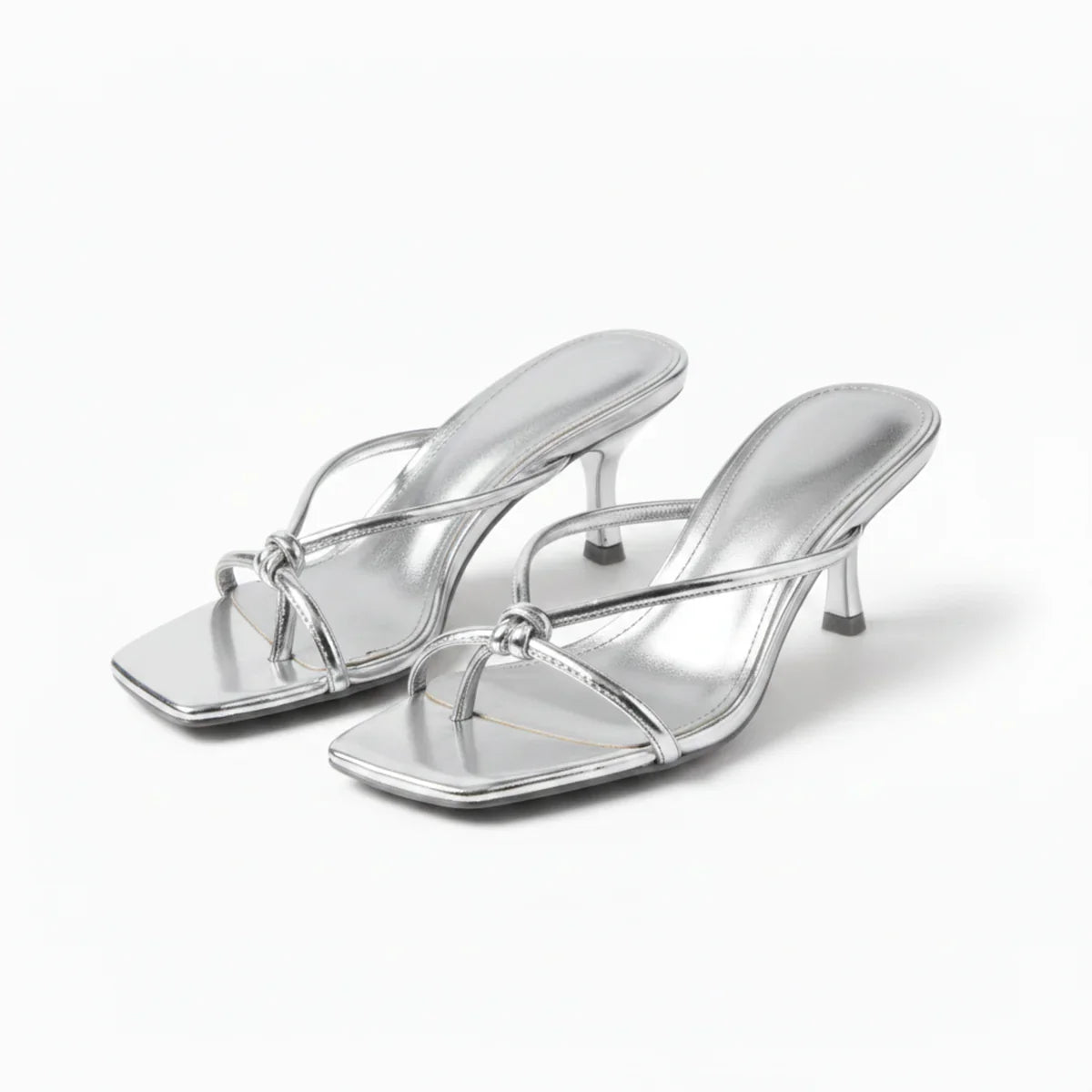 Dorvelli | Women's Sandals – Heeled Elegant Knot