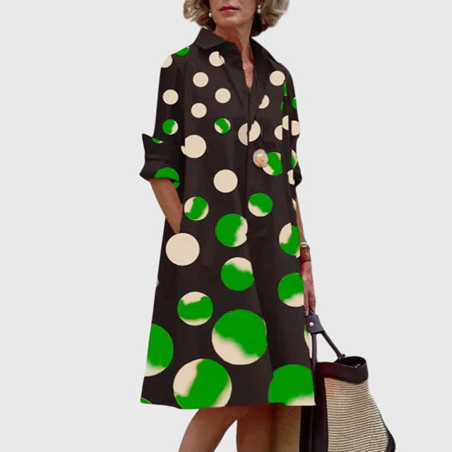 Dorvelli | Women's Midi Dress – Paige Elegant Pockets