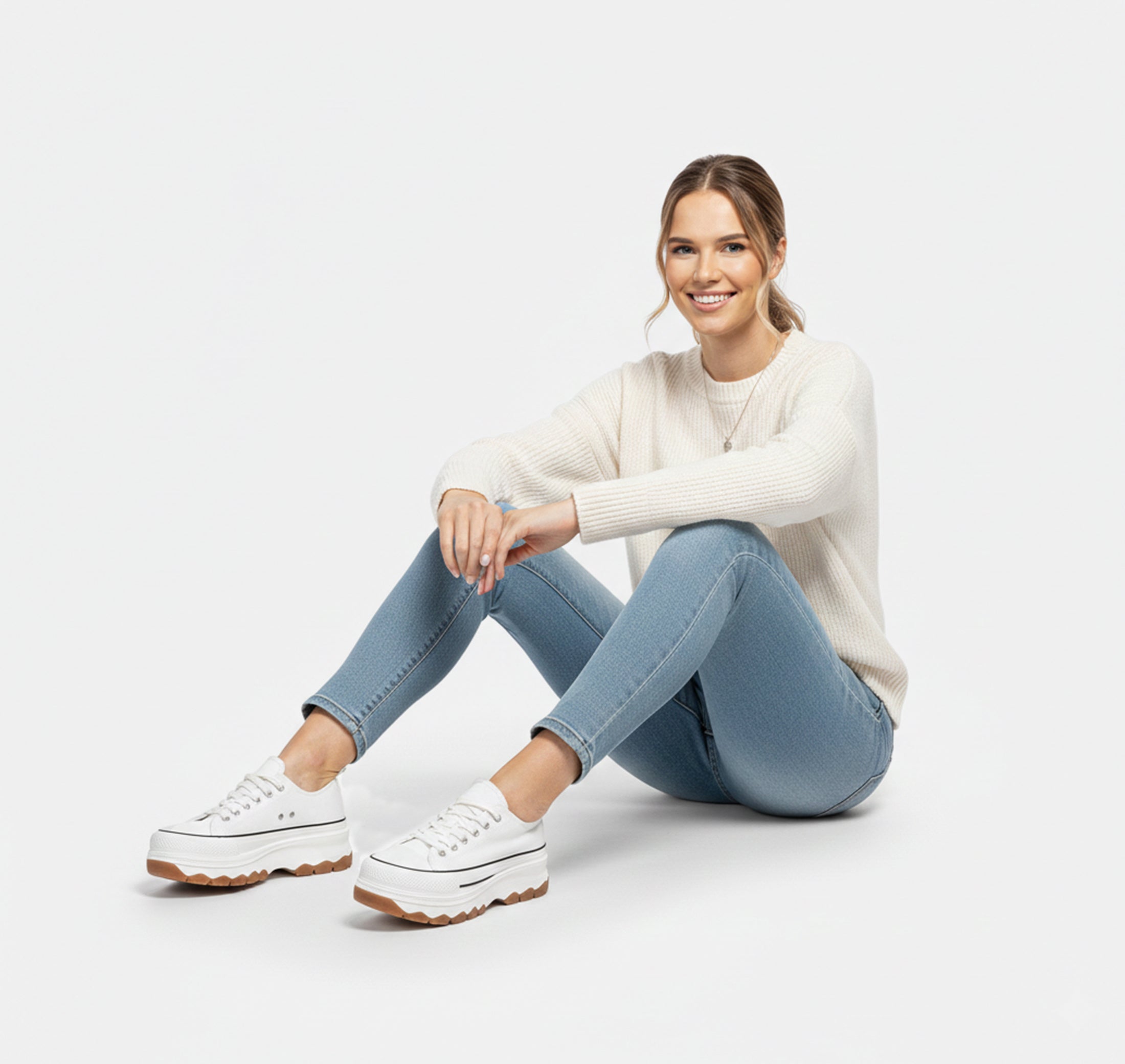 Dorvelli | Women’s Low-Top Sneakers – Casual Lift Fit