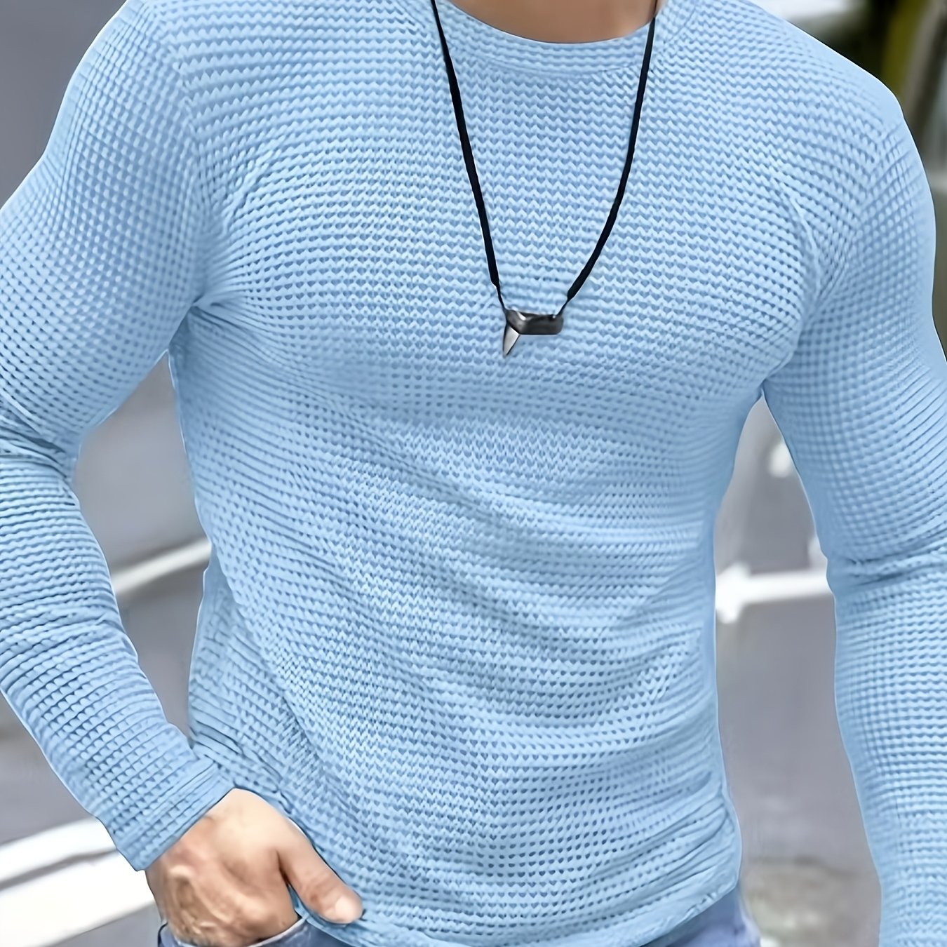 Men’s Waffle Knit Top