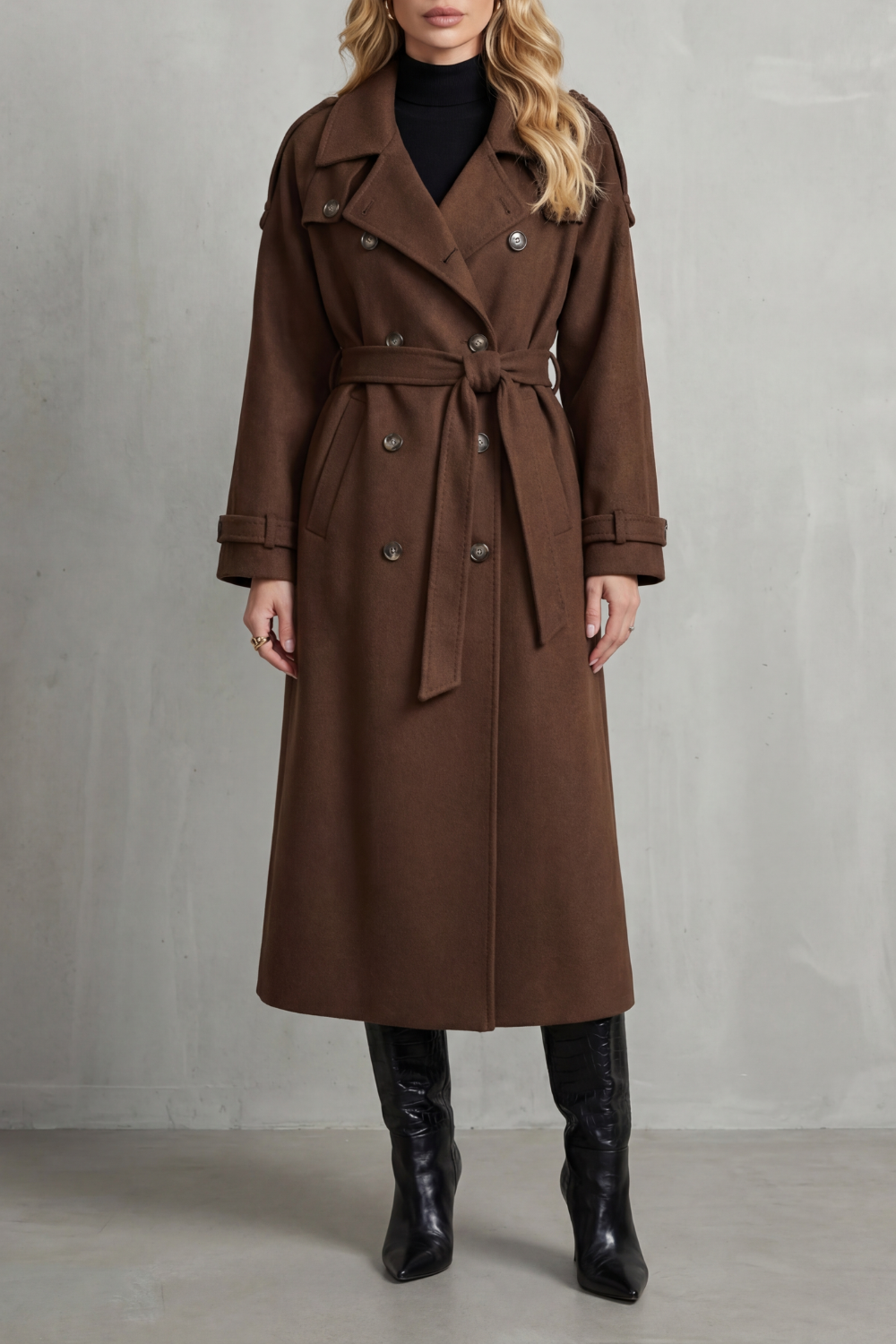 Women's Full Length Trench