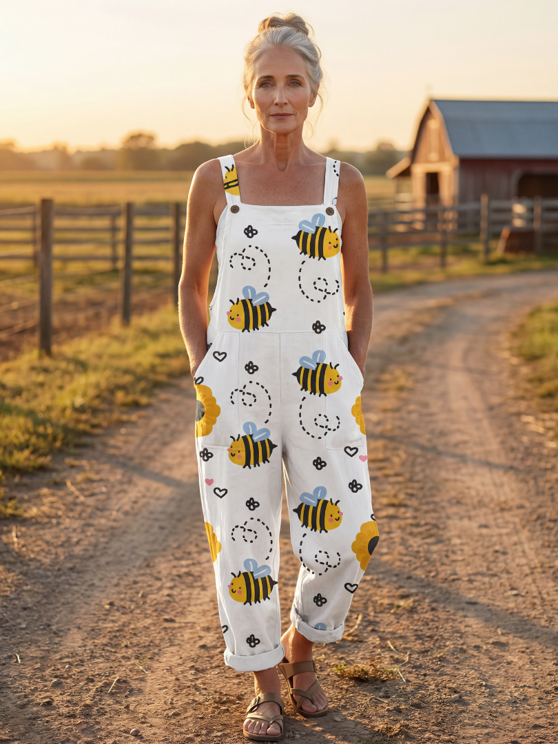 Dorvelli | Women's Jumpsuit – Bee Flower