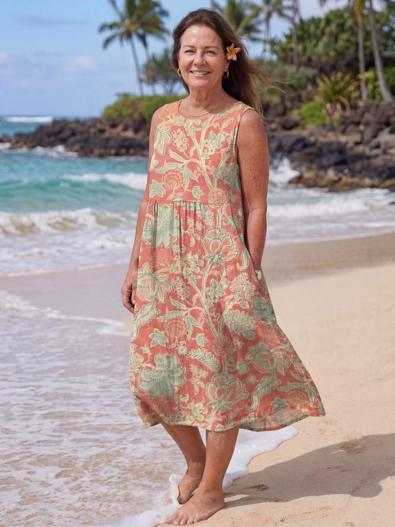 Dorvelli | Women's Midi Dress – Beach