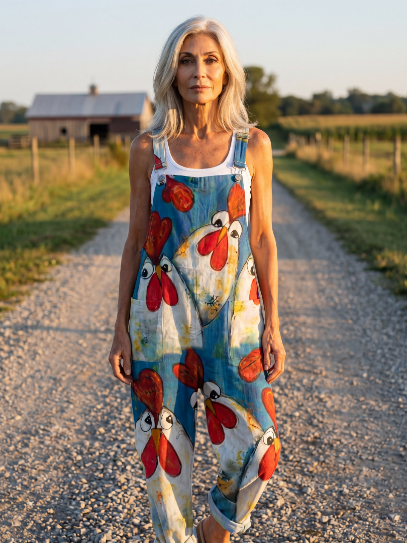 Dorvelli | Women's Jumpsuit – Playful Motif