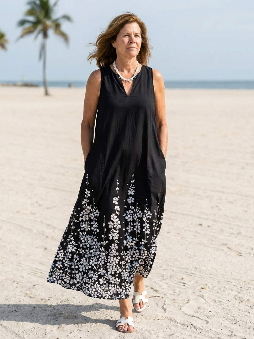 Dorvelli | Women's Maxi Dress – Night Breeze
