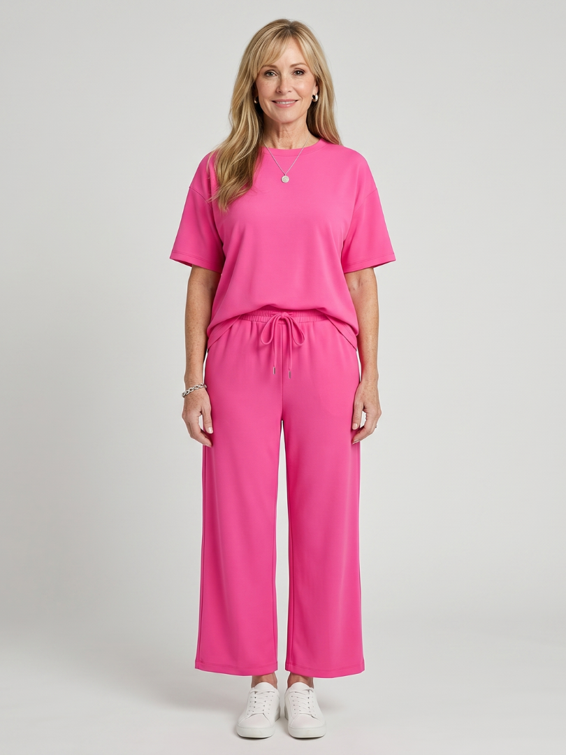 Dorvelli | Women's Two-Piece Set – Relaxed Drawstring Comfort