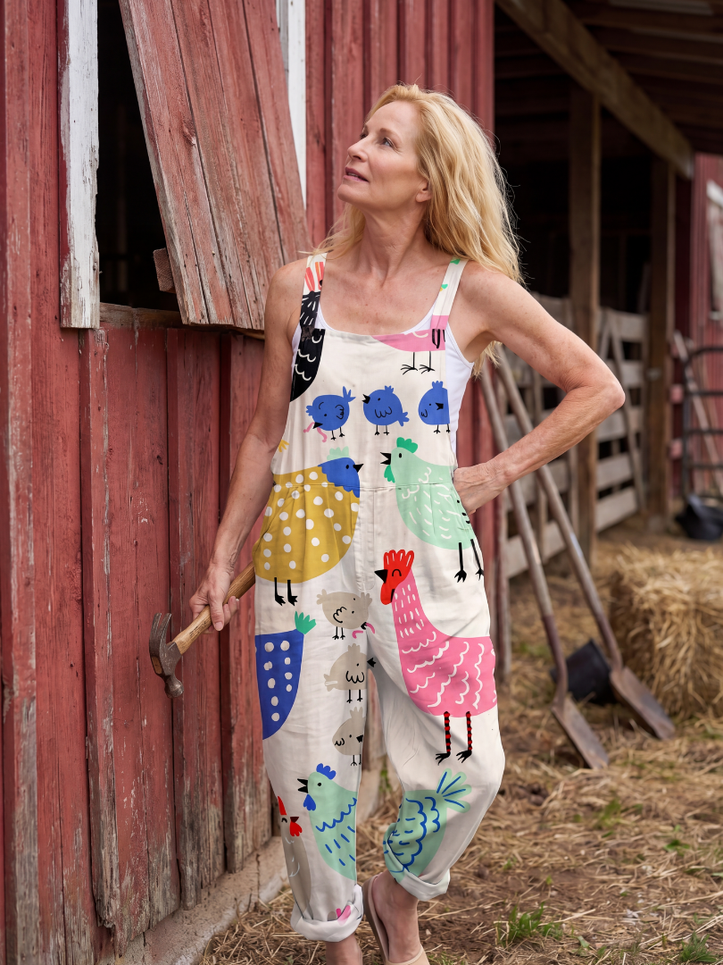 Dorvelli | Women's Jumpsuit – Everyday Motif Strap