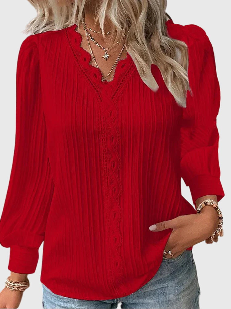 Dorvelli | Women's Blouse – Elegant Pullover