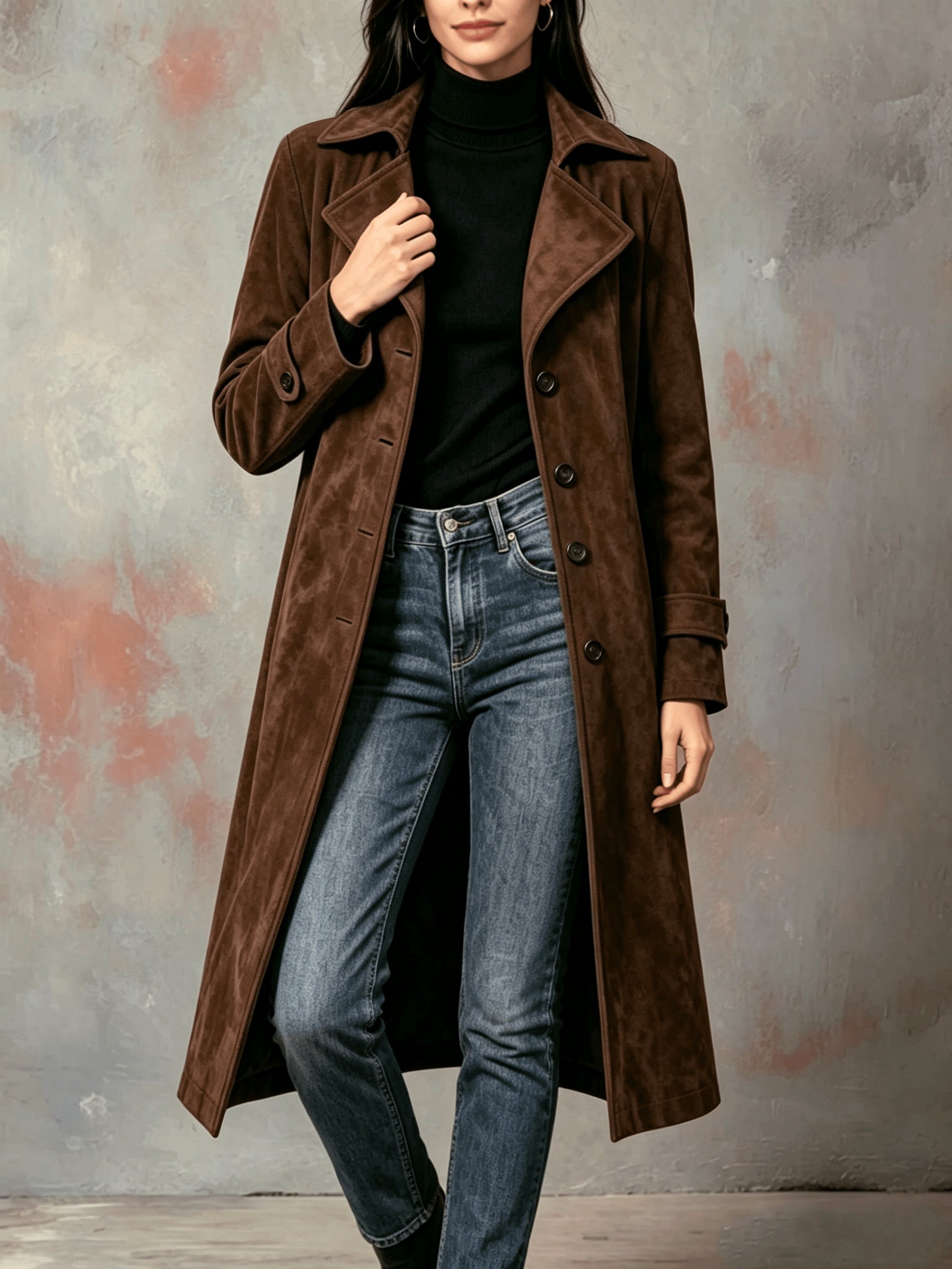 Women's Belted Coat