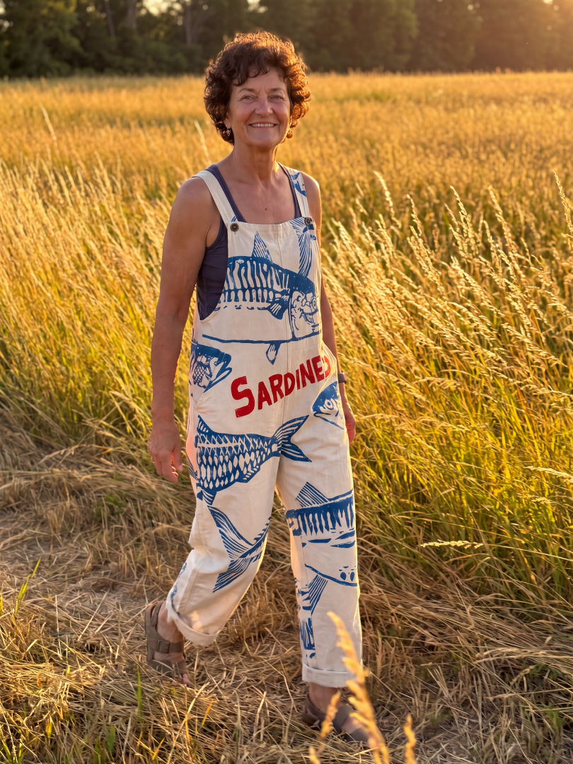 Dorvelli | Women's Jumpsuit – Fish Motif