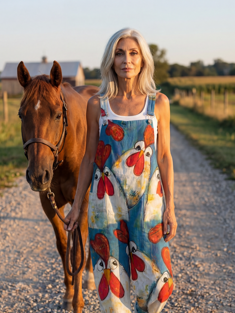 Dorvelli | Women's Jumpsuit – Playful Motif