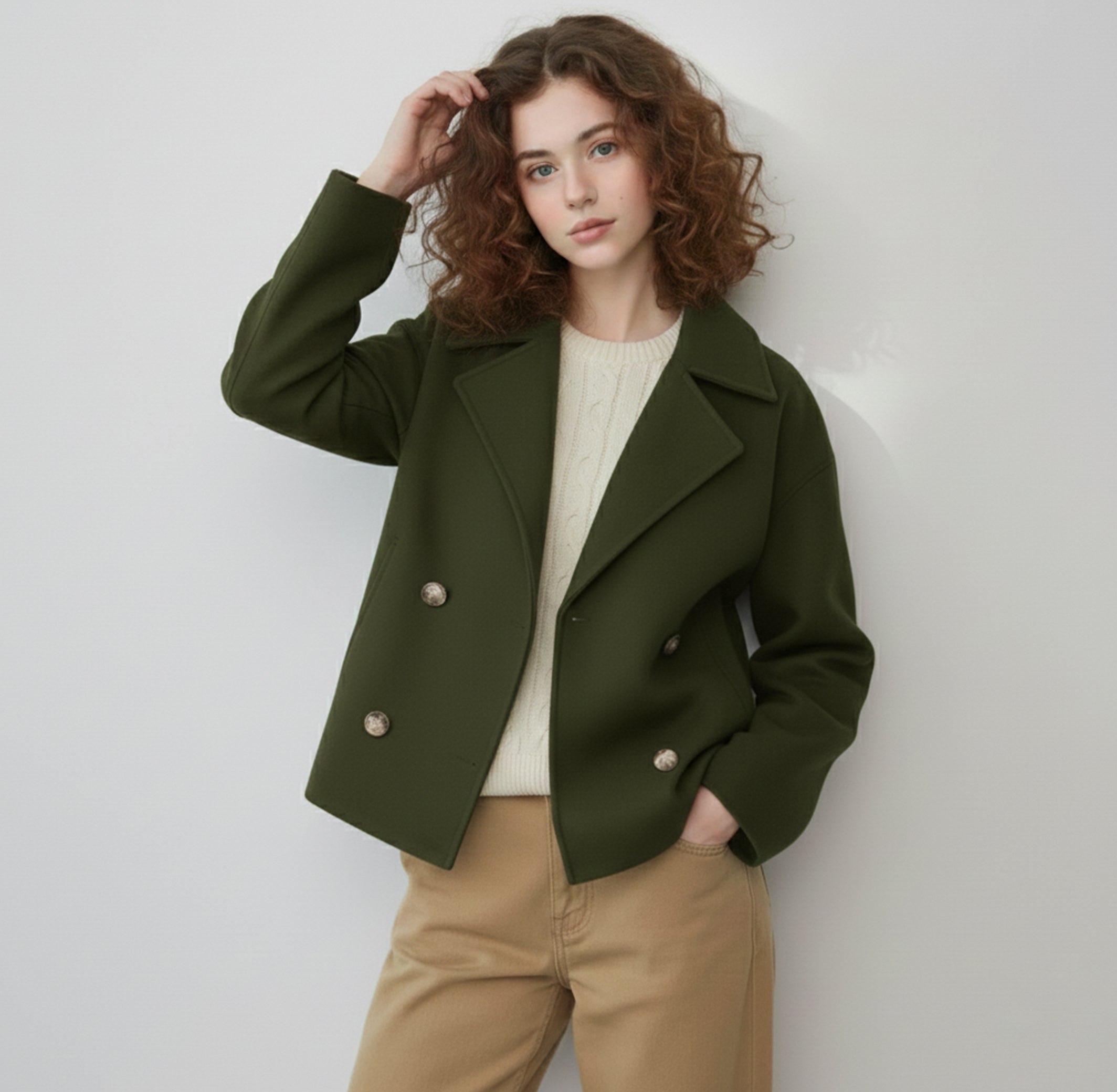 Dorvelli | Women’s Loose-Fit Overcoat – Urban Casual Style