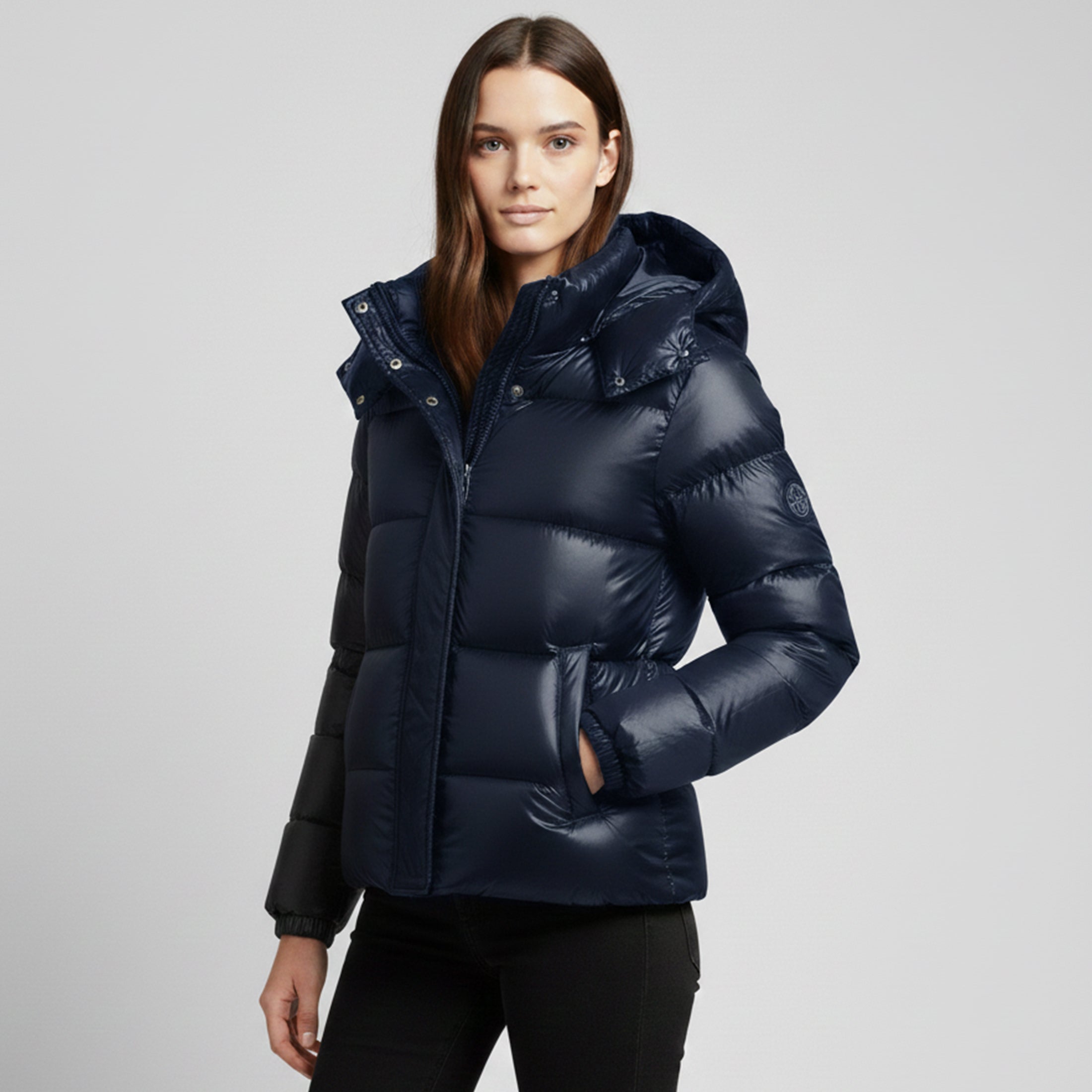 Dorvelli | Women’s Hooded Jacket – Casual Puffer Edition