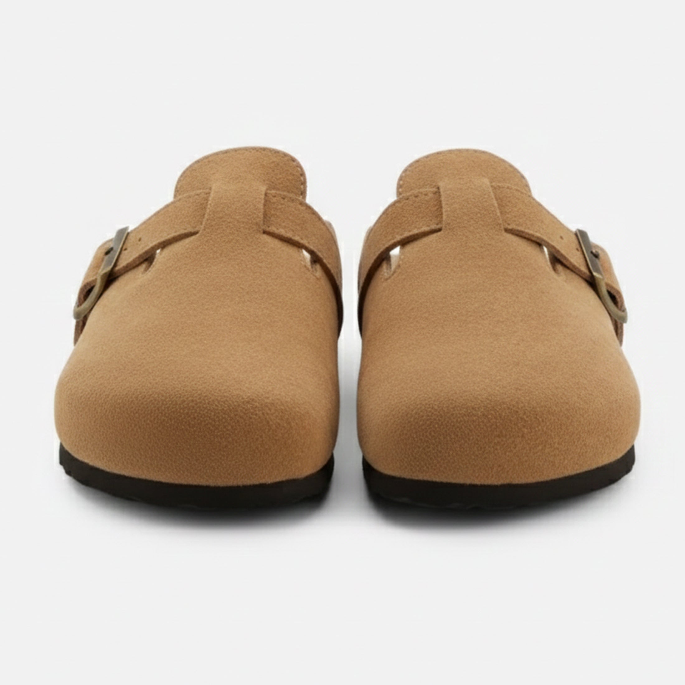 Dorvelli | Men’s Suede Mules – Heritage Cork Comfort