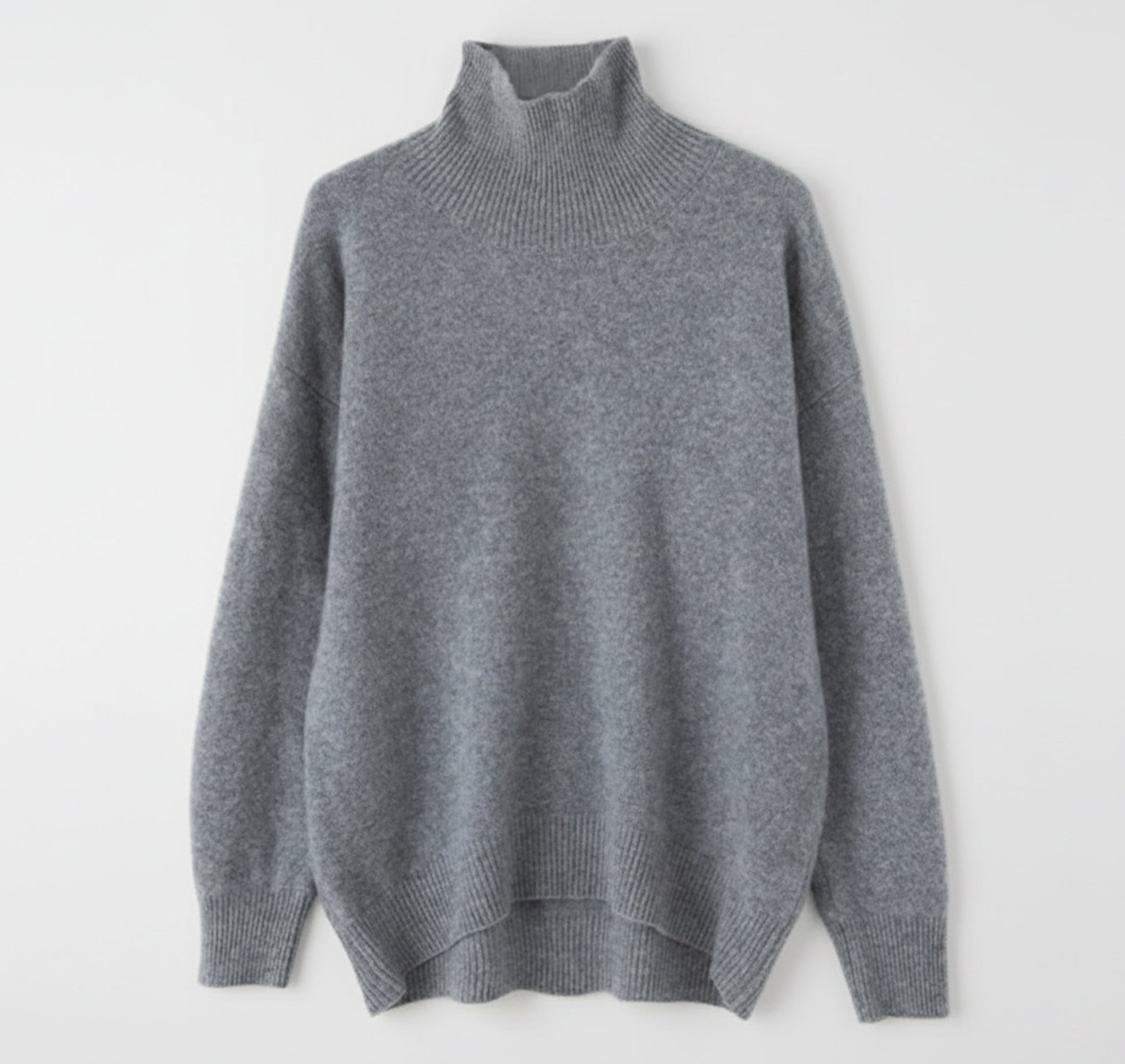 Dorvelli | Women’s Woolen Pullover – High-Lapel Elegant Edition