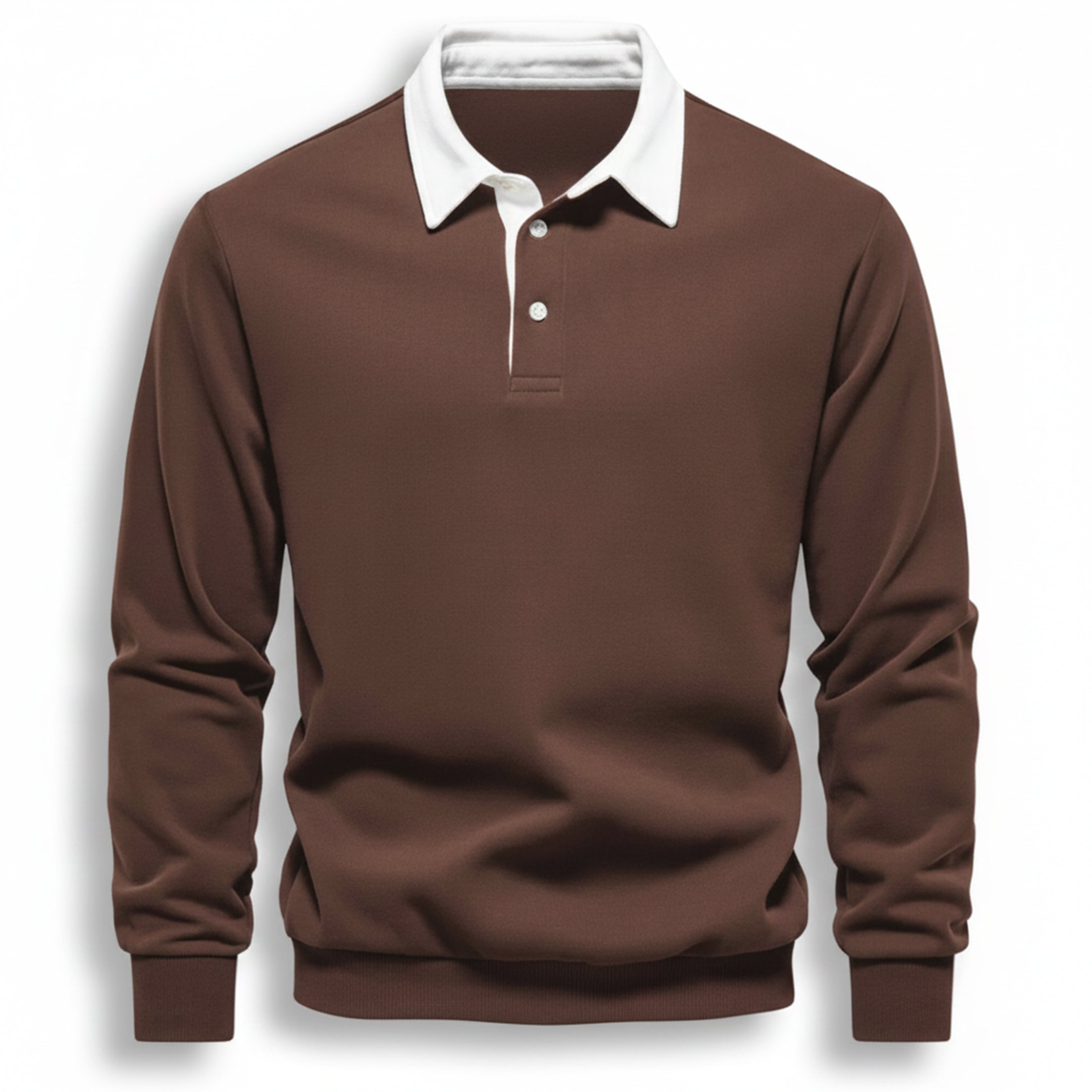 Dorvelli | Men’s Polo Collar Sweater – Casual Knit Essential