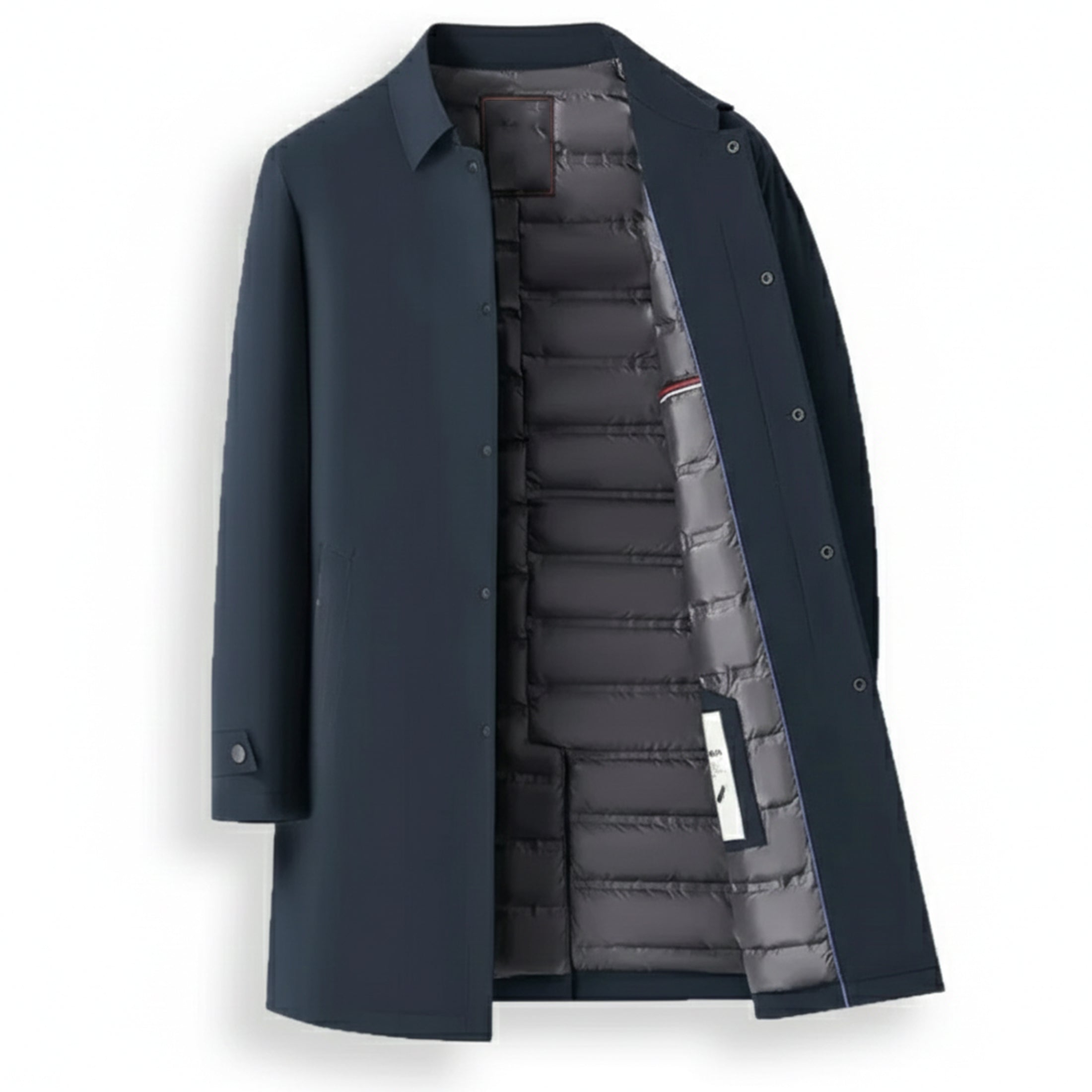 Dorvelli | Men’s Windproof Winter Coat – Mid-Length Padded Comfort Fit