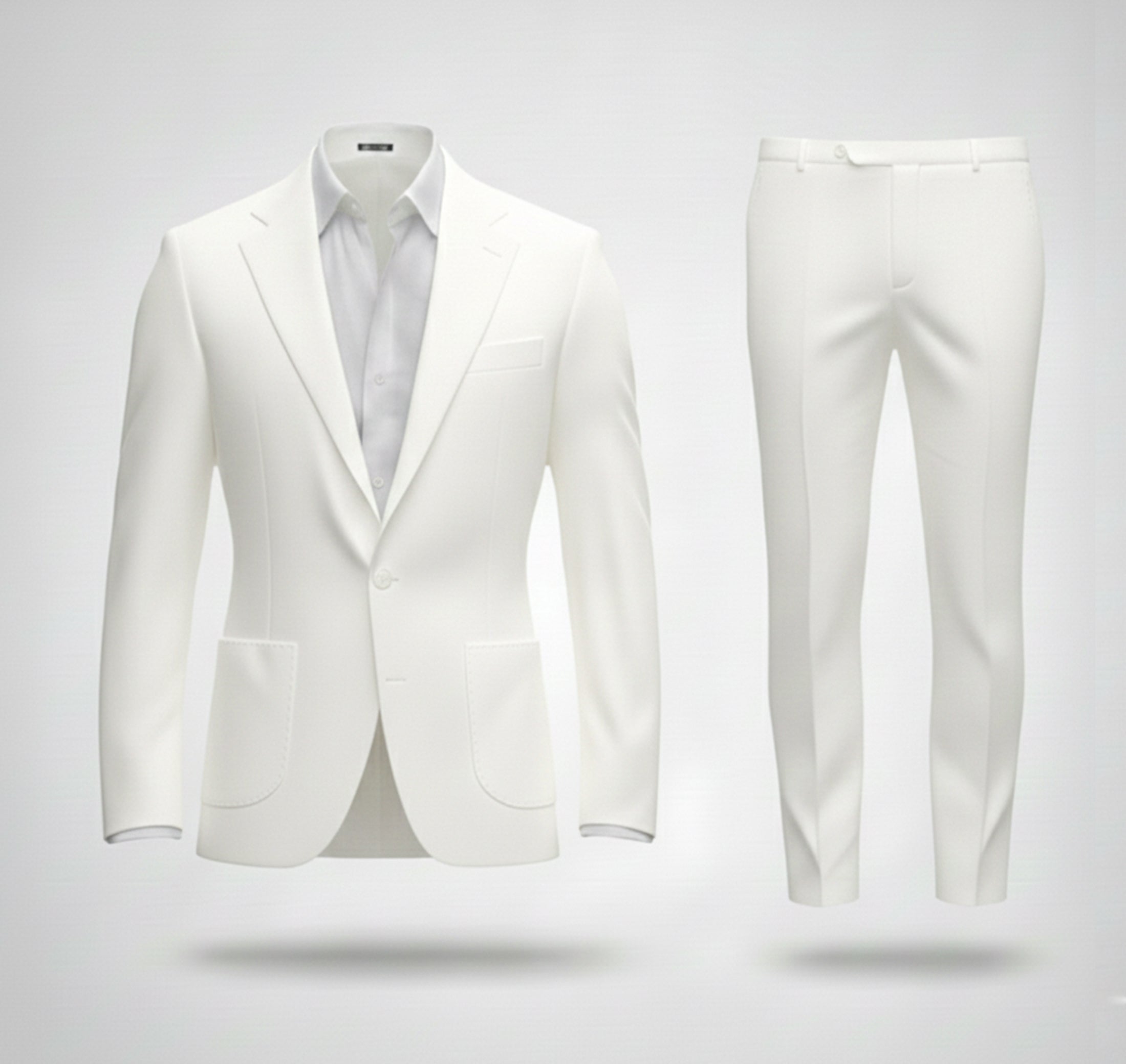 Dorvelli | Men’s Slim Suit Set – Digital Print Comfort