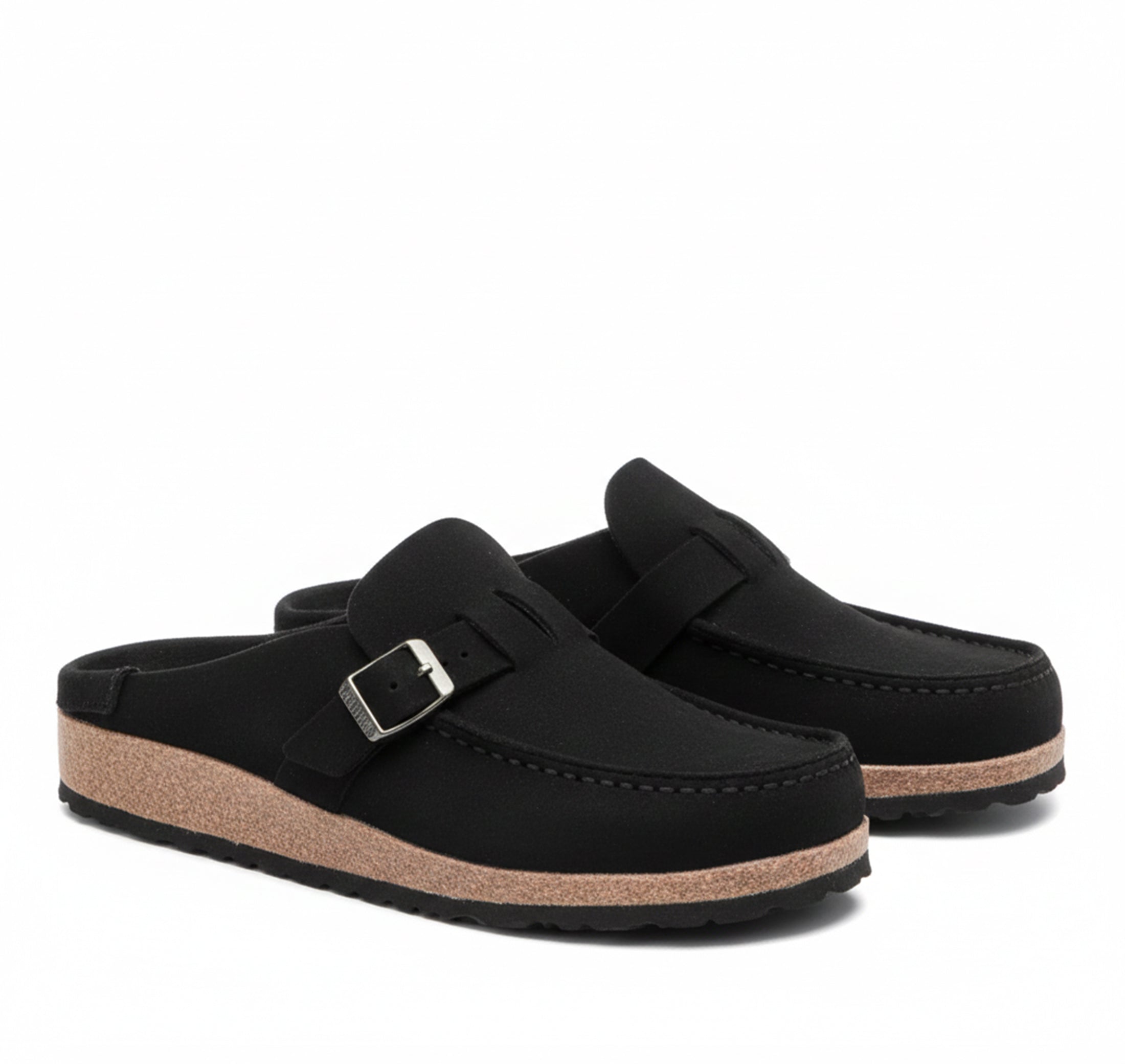 Dorvelli | Suede Buckle Slippers – Lightweight Comfort