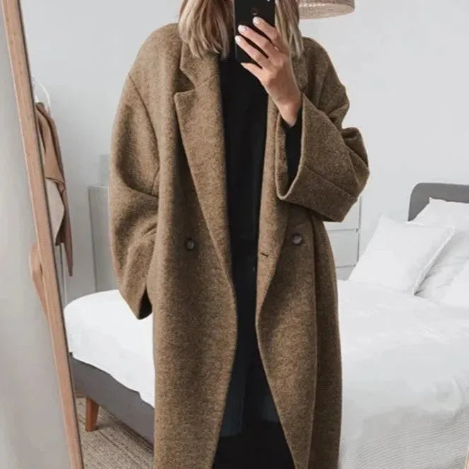 Women's Relaxed Long Coat