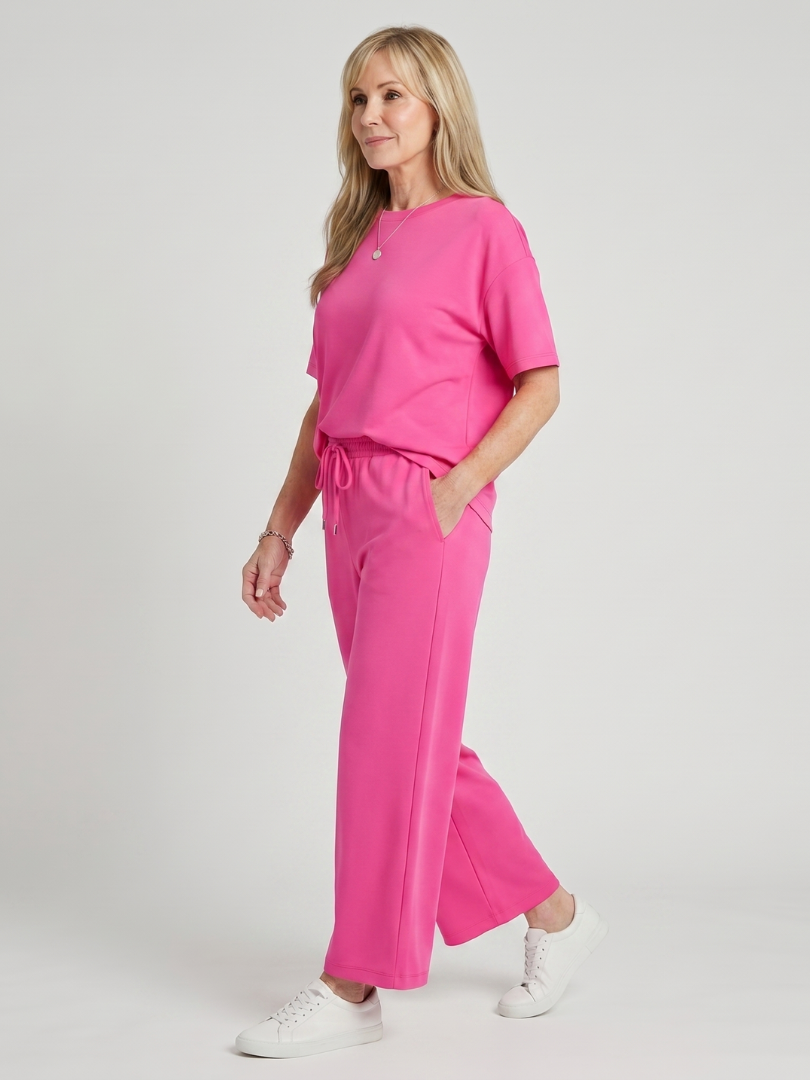 Dorvelli | Women's Two-Piece Set – Relaxed Drawstring Comfort