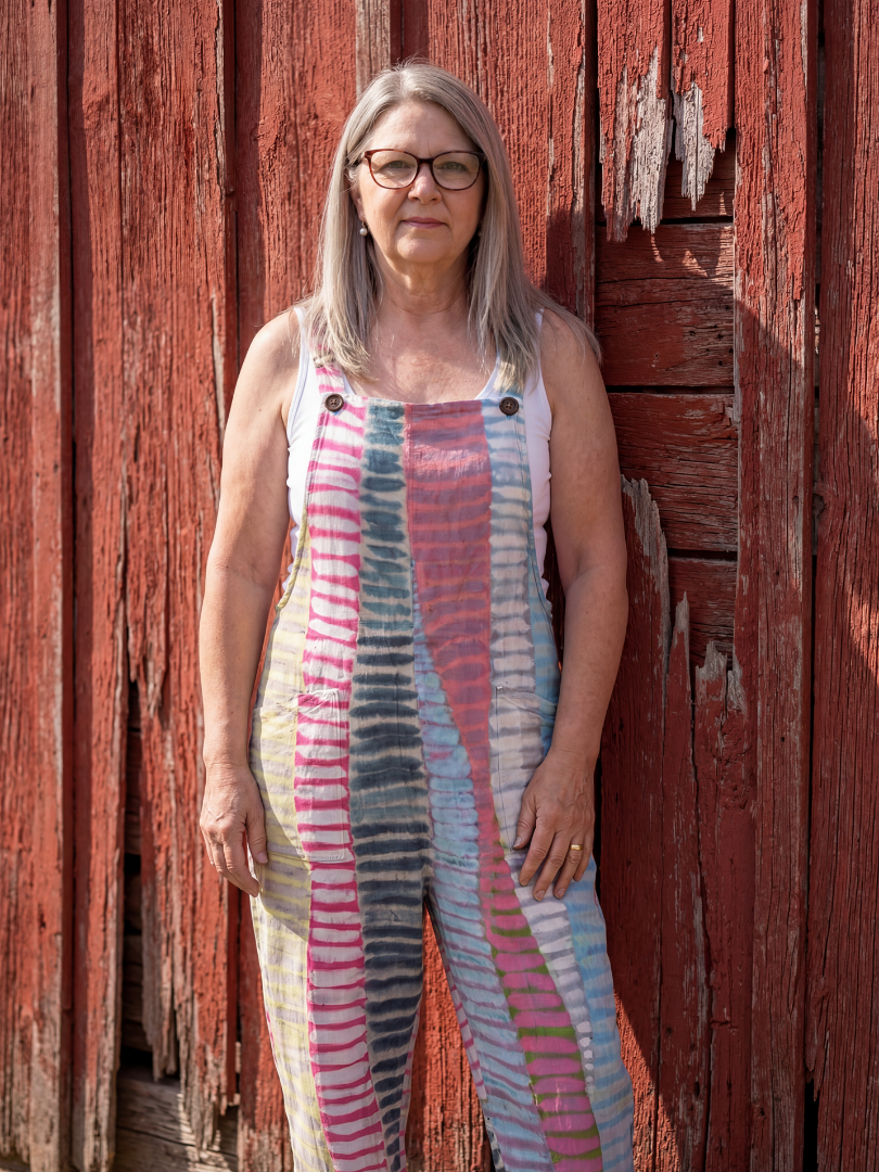 Dorvelli | Women's Jumpsuit – Stripe Flow