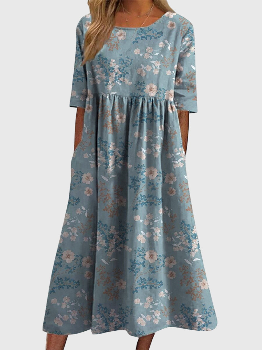 Dorvelli | Women's Midi Dress – Flattering