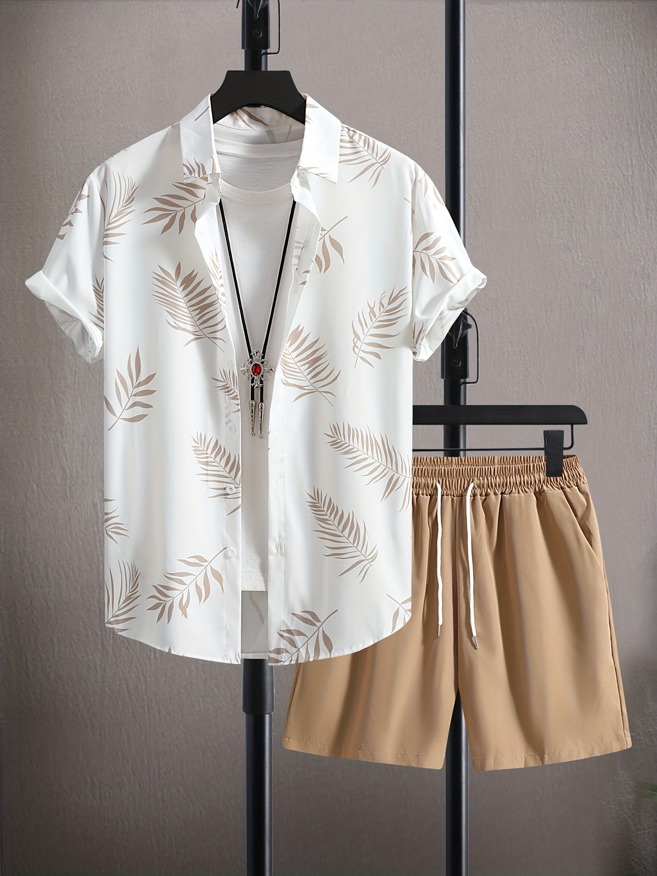 Dorvelli | Men's Two-Piece Set – Short-Sleeve Ease