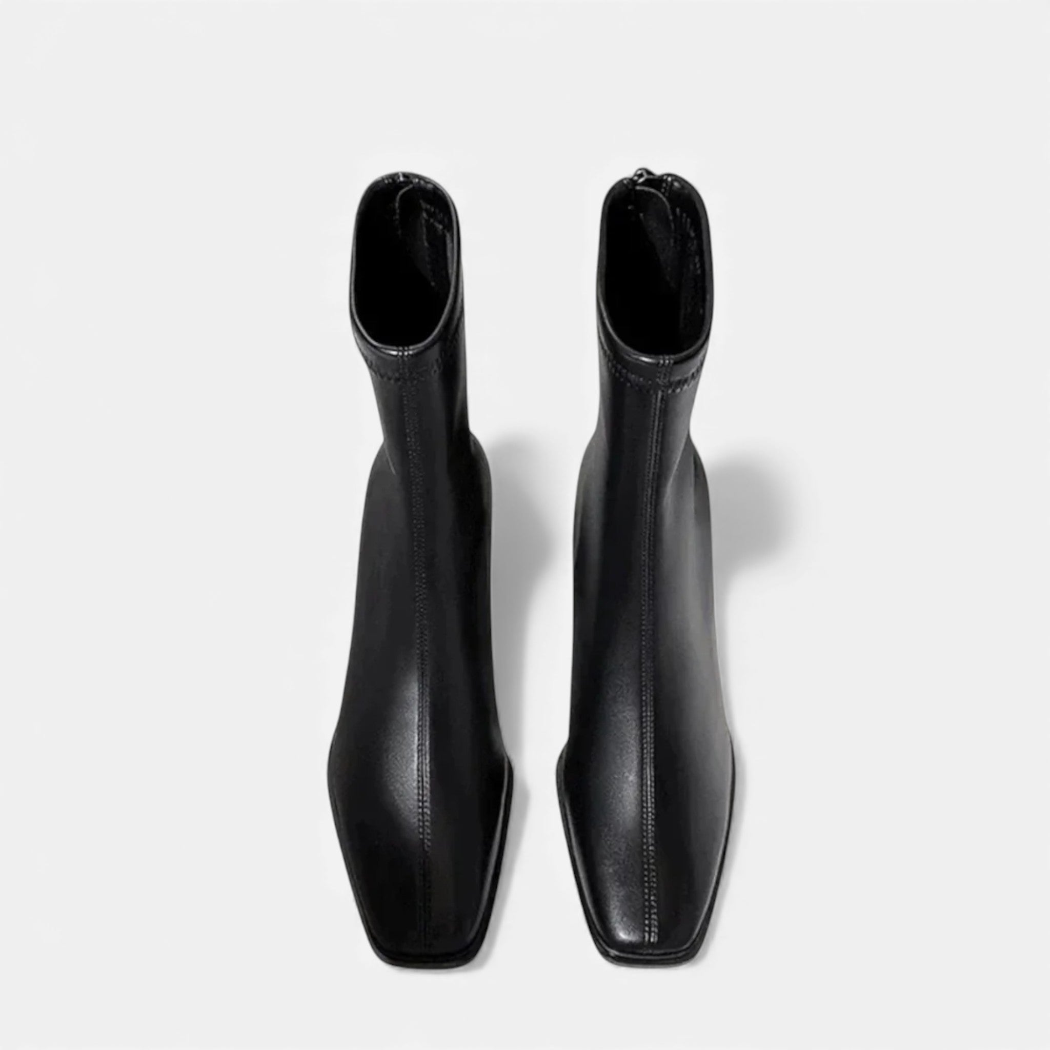 Dorvelli | Women’s Vintage Square-Toe Ankle Boots – Timeless Suede Elegance