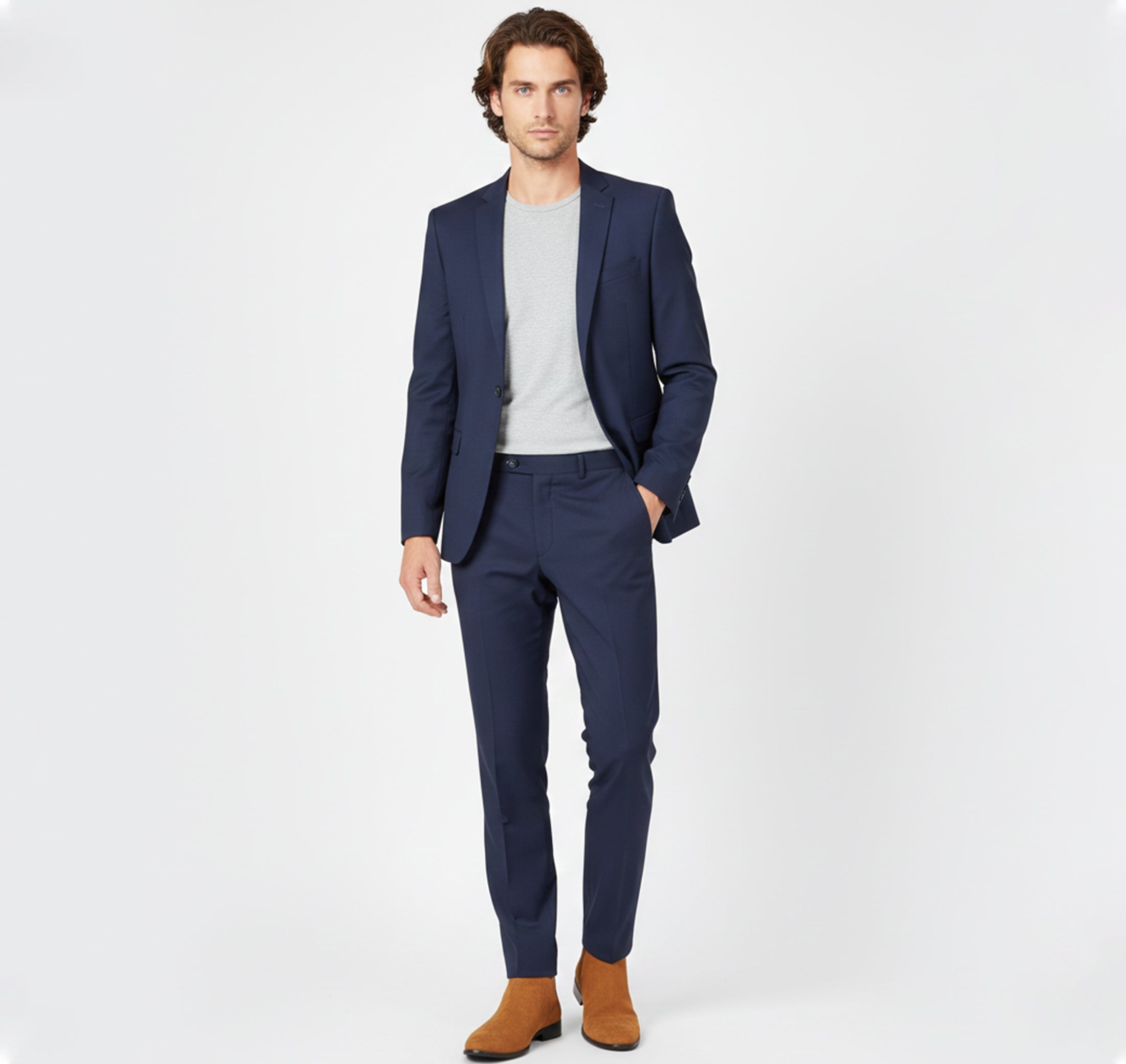 Dorvelli | Men’s Winter Chelsea Boots – Classic Square Modernity