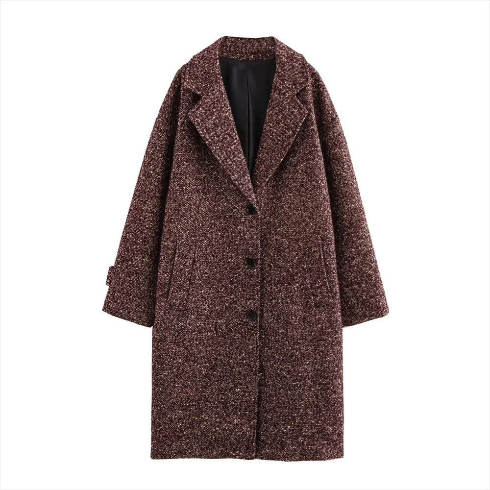 Women's Notch Lapel Coat