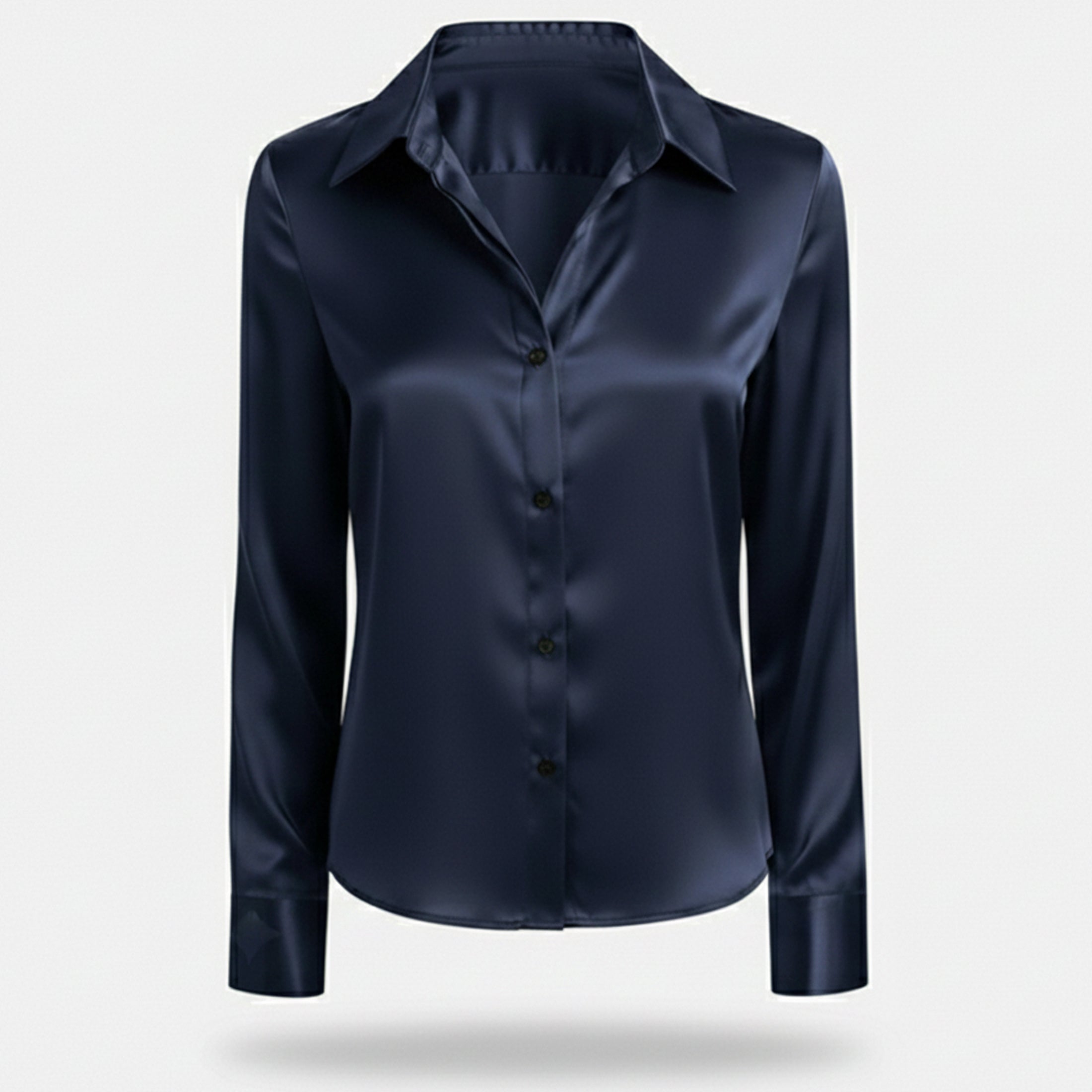 Dorvelli | Women’s Satin Shirt – Polished Workwear Edition