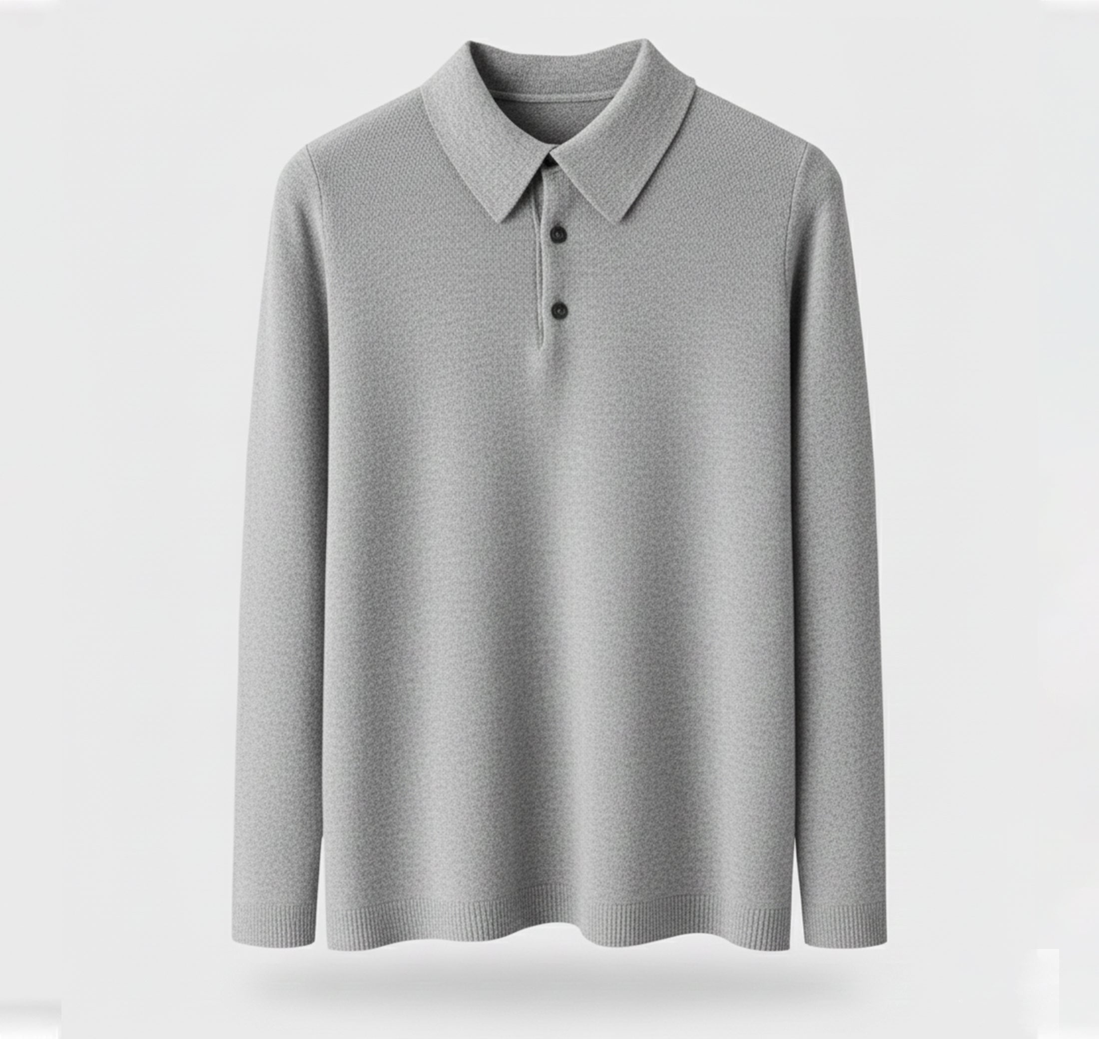 Dorvelli | Men’s Polo Collar Knit – Warm Daily Layer